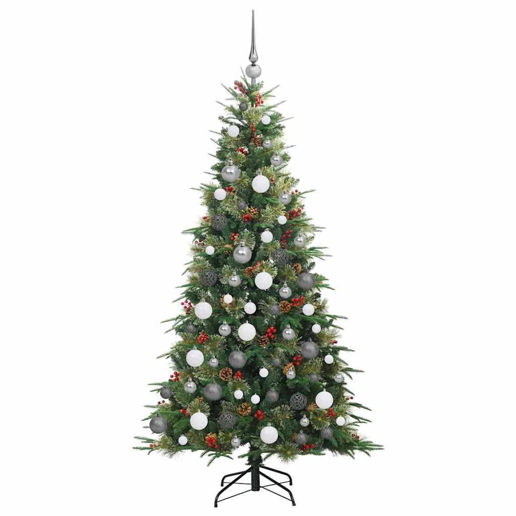 Sapin de Noël Artificiel à Branches Articulées Vert 180 cm