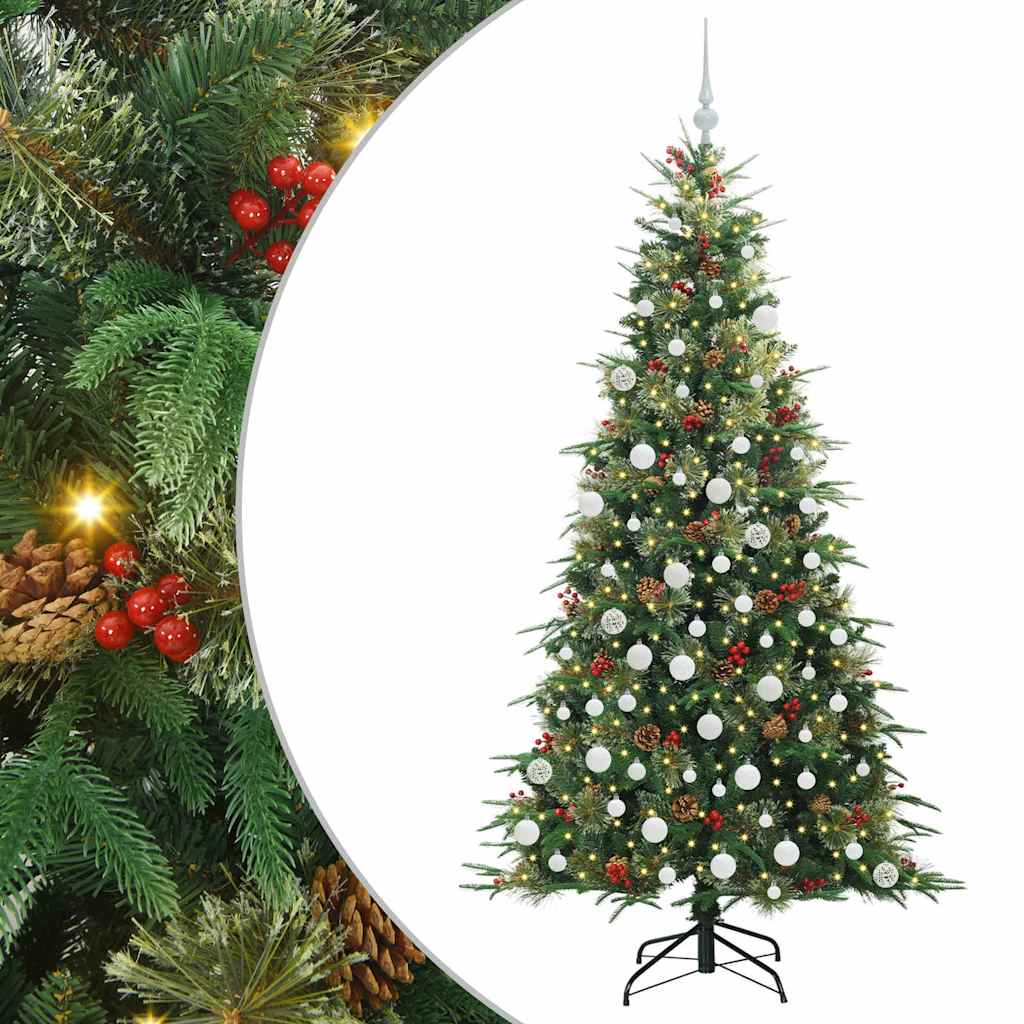 Sapin de Noël Artificiel à Branches Articulées Vert 180 cm - XIOS