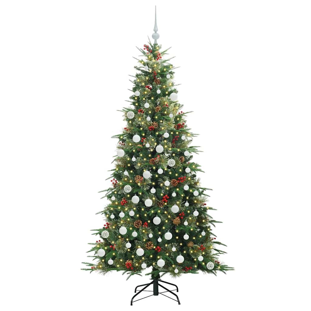 Sapin de Noël Artificiel à Branches Articulées Vert 180 cm - XIOS