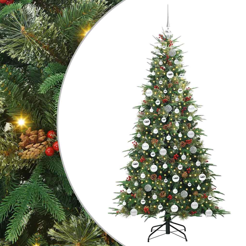 Sapin de Noël Artificiel à Branches Articulées Vert 180 cm - XIOS