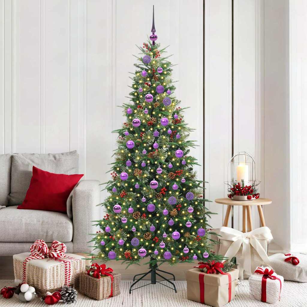 Sapin de Noël Artificiel à Branches Articulées Vert 180 cm - XIOS