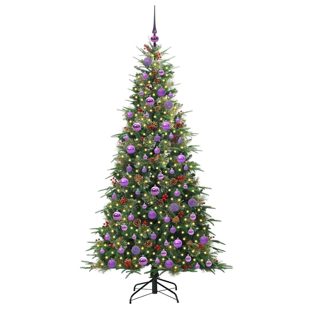 Sapin de Noël Artificiel à Branches Articulées Vert 180 cm - XIOS