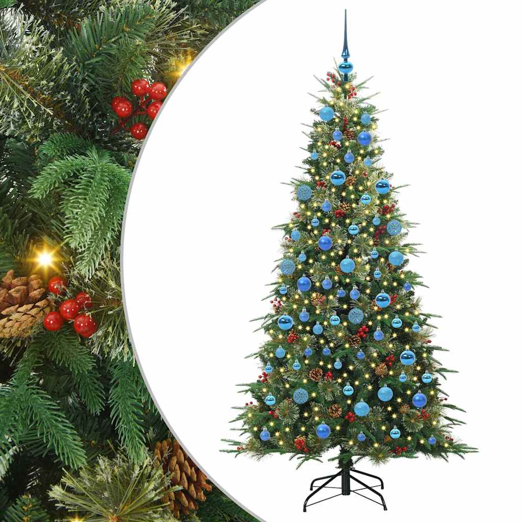 Sapin de Noël Artificiel à Branches Articulées Vert 180 cm - XIOS