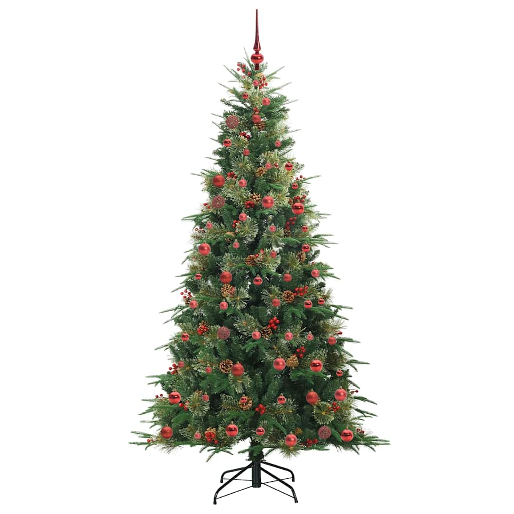 Sapin de Noël Artificiel à Branches Articulées Vert 210 cm - XIOS