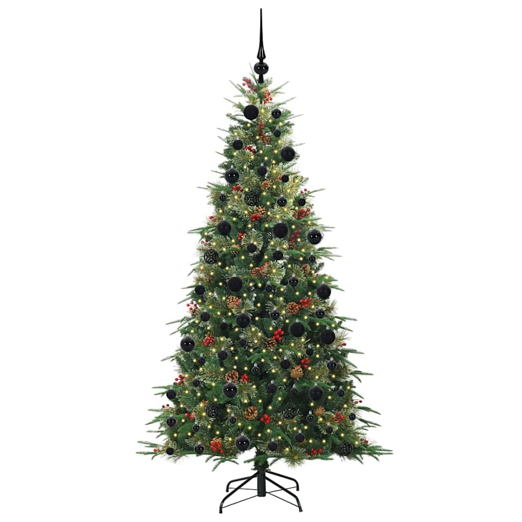 Sapin de Noël Artificiel à Branches Articulées Vert 210 cm - XIOS