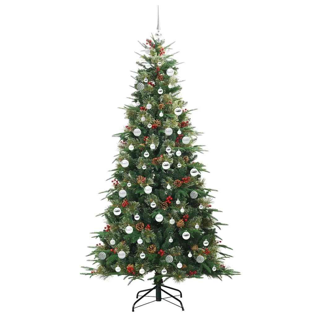 Sapin de Noël Artificiel à Branches Articulées Vert 210 cm - XIOS