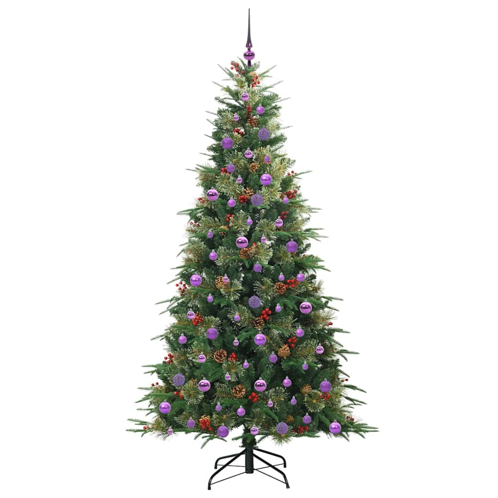 Sapin de Noël Artificiel à Branches Articulées Vert 210 cm - XIOS