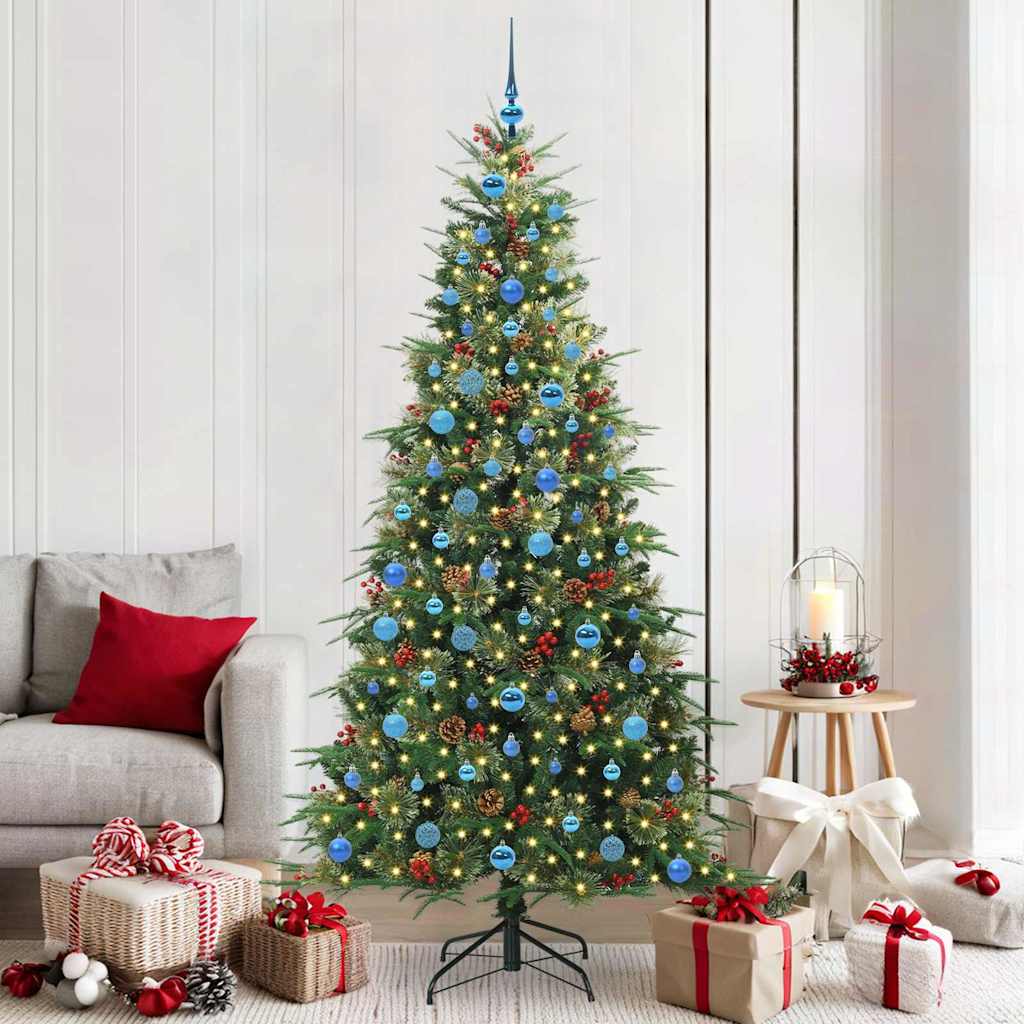 Sapin de Noël Artificiel à Branches Articulées Vert 210 cm - XIOS