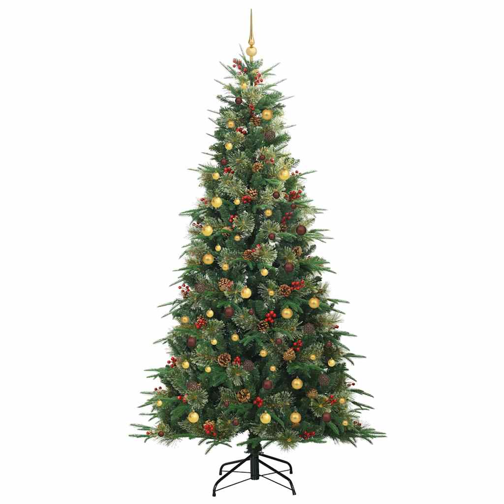 Sapin de Noël Artificiel à Branches Articulées Vert 240 cm