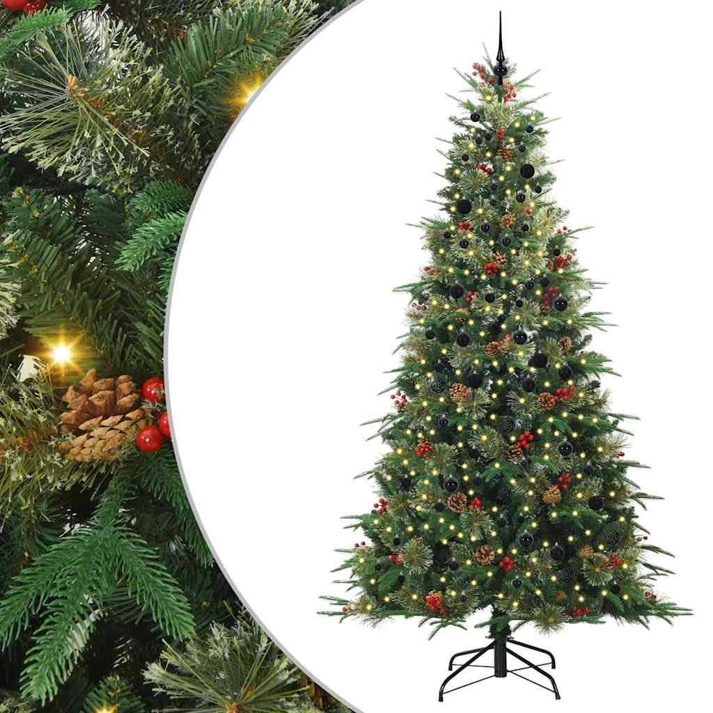 Sapin de Noël Artificiel à Branches Articulées Vert 240 cm - XIOS