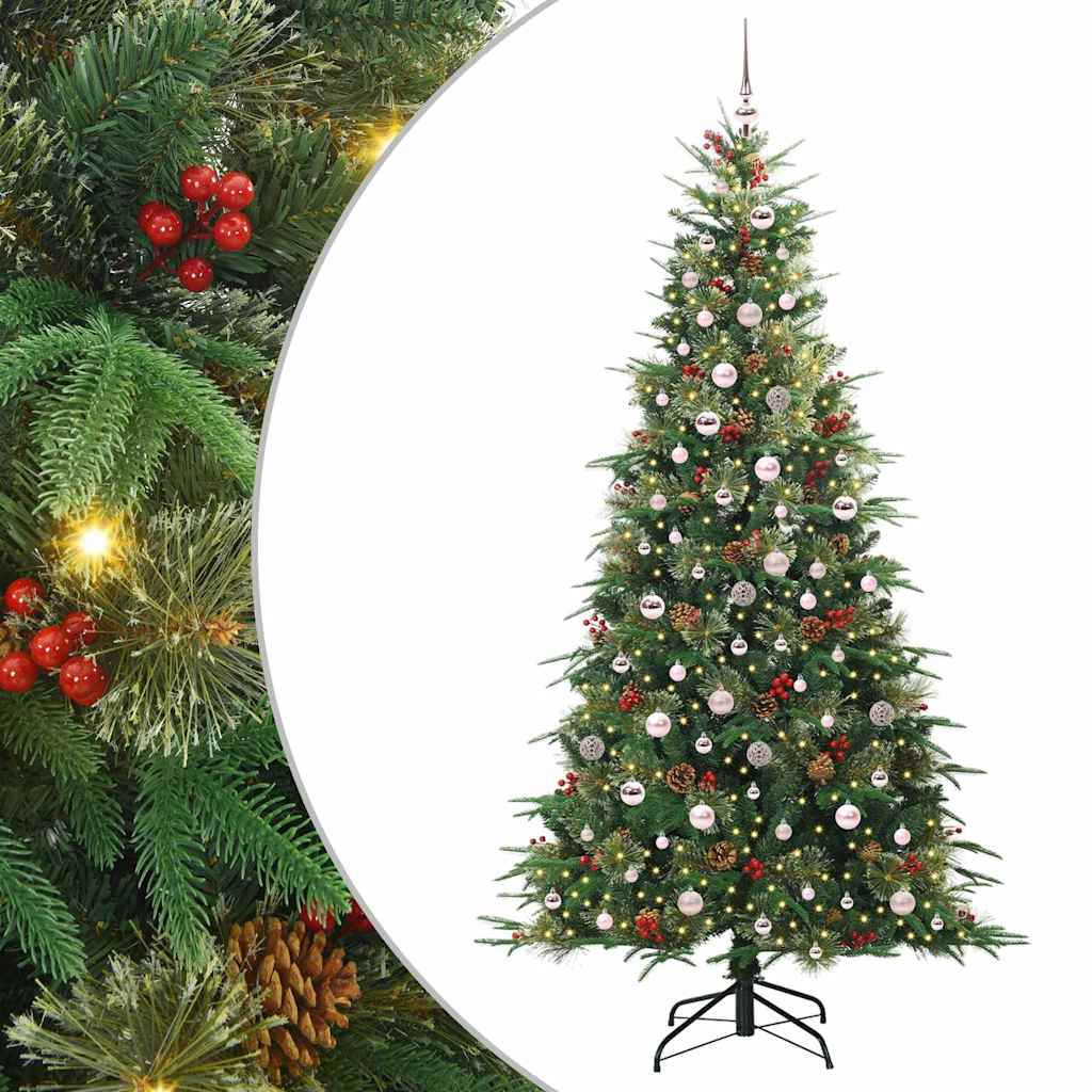 Sapin de Noël Artificiel à Branches Articulées Vert 240 cm - XIOS