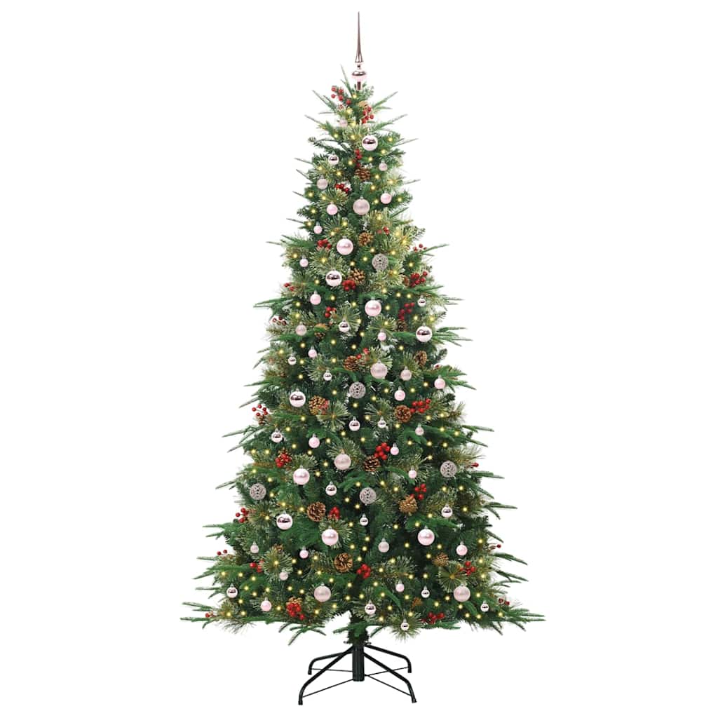 Sapin de Noël Artificiel à Branches Articulées Vert 240 cm - XIOS