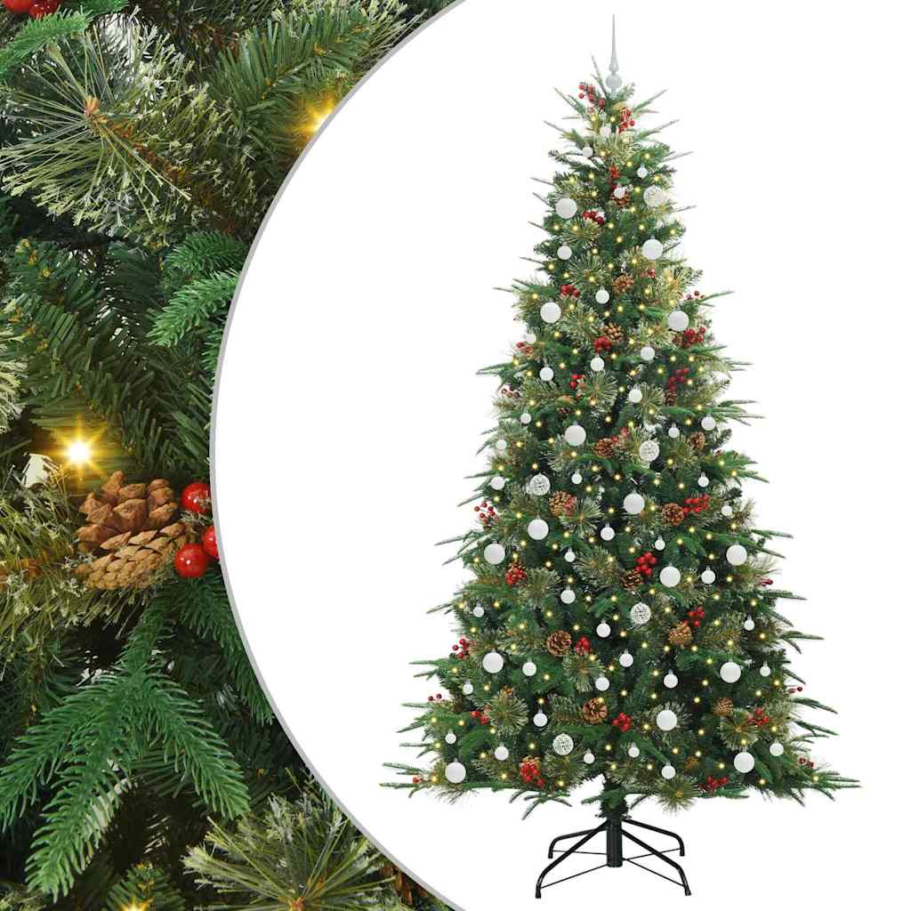 Sapin de Noël Artificiel à Branches Articulées Vert 240 cm - XIOS