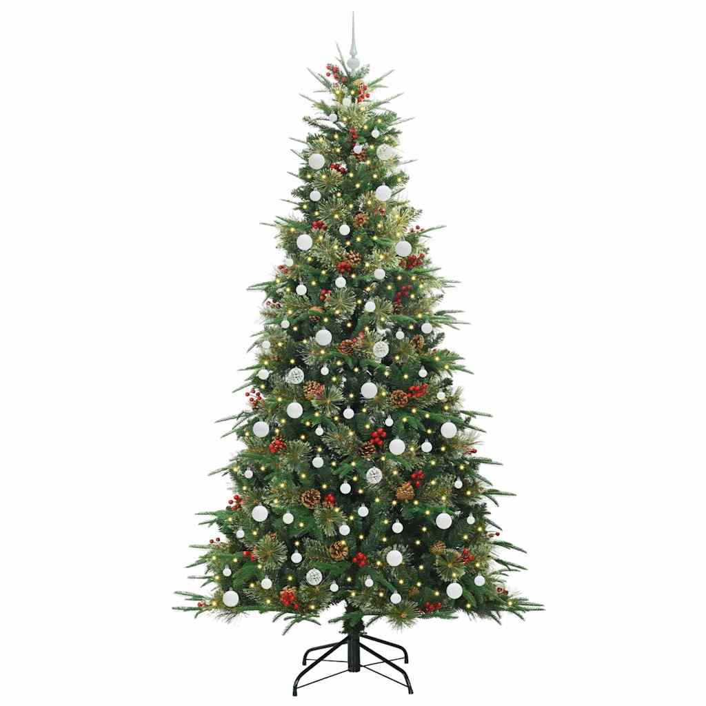 Sapin de Noël Artificiel à Branches Articulées Vert 240 cm - XIOS