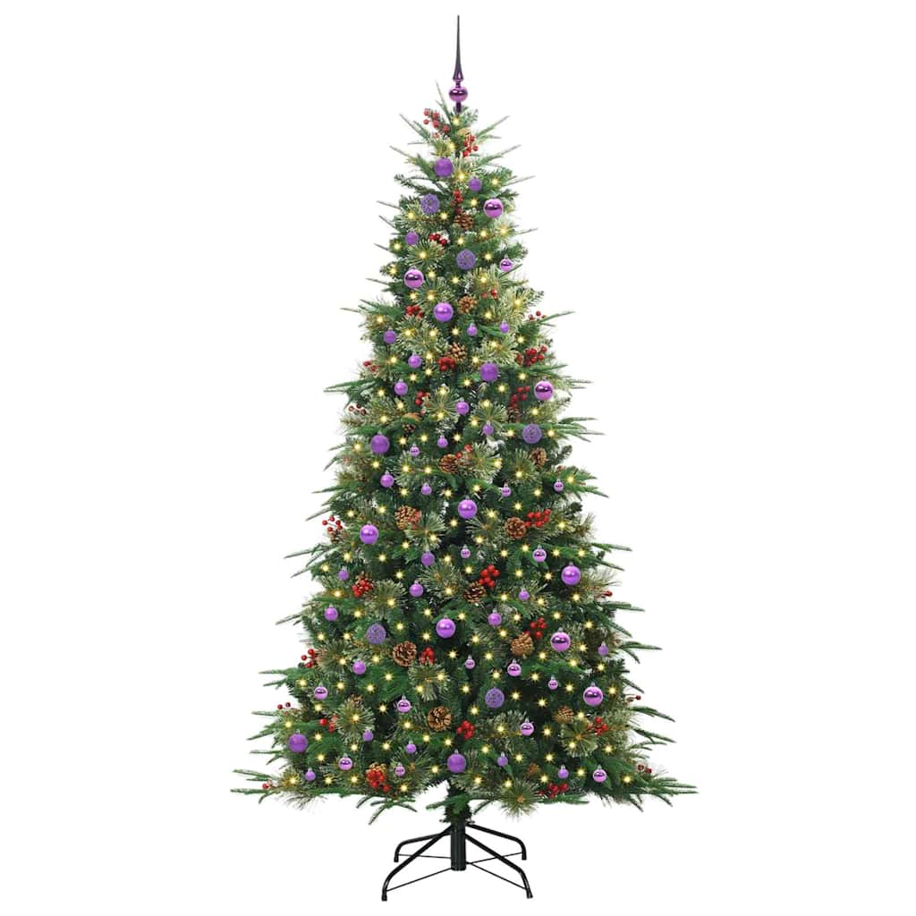 Sapin de Noël Artificiel à Branches Articulées Vert 240 cm - XIOS