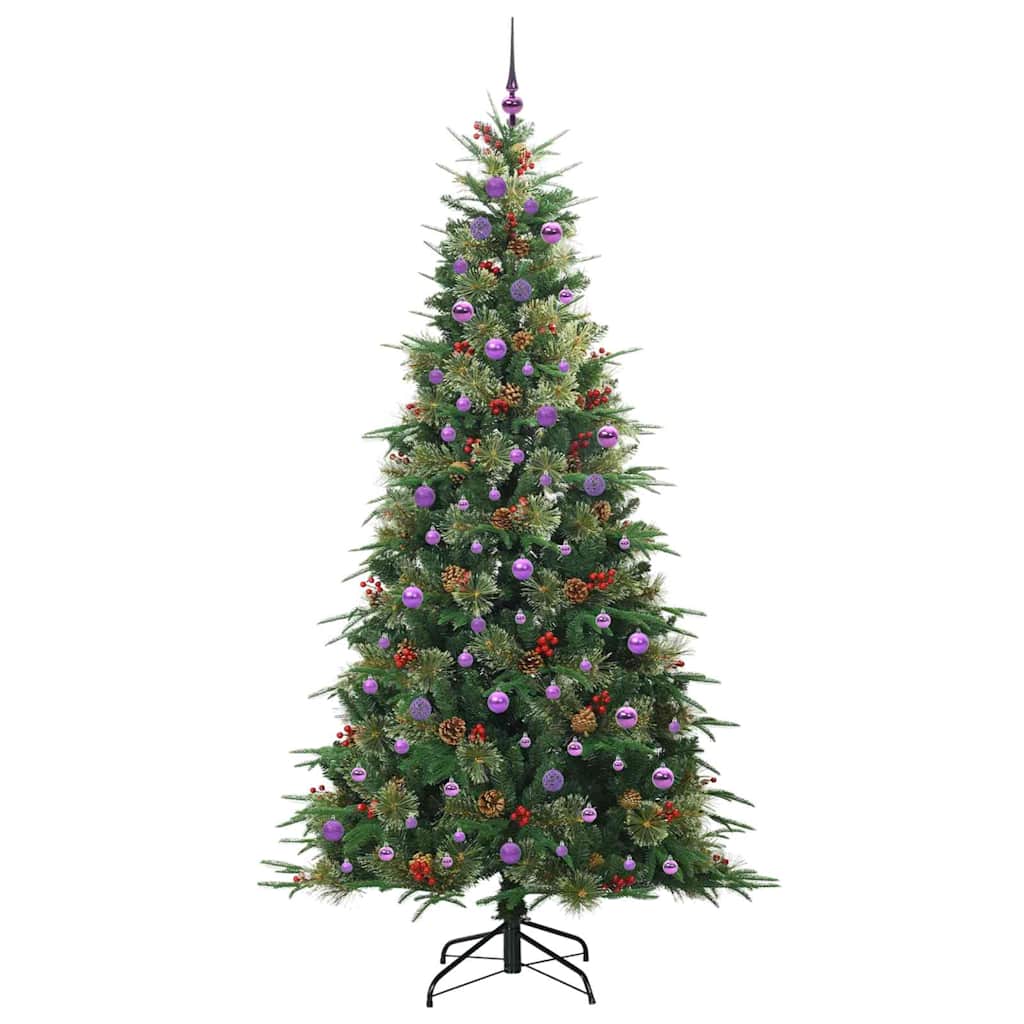 Sapin de Noël Artificiel à Branches Articulées Vert 240 cm - XIOS
