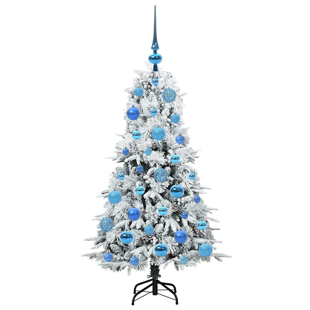 Sapin de Noël Artificiel à Branches Articulées Blanc 120 cm - XIOS