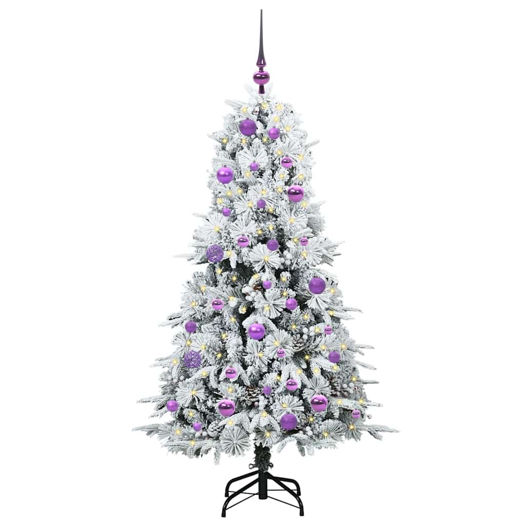 Sapin de Noël Artificiel à Branches Articulées Vert 150 cm - XIOS