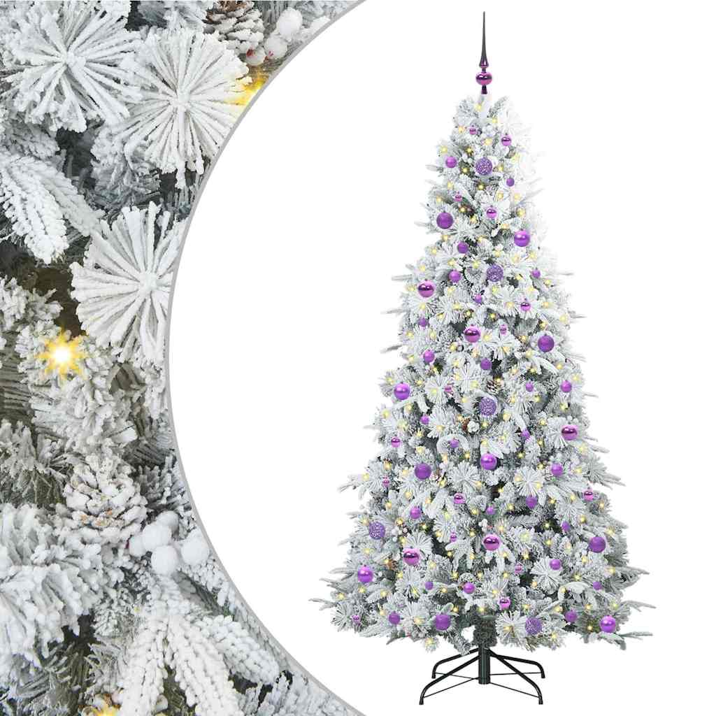 Sapin de Noël Artificiel à Branches Articulées Vert 210 cm - XIOS