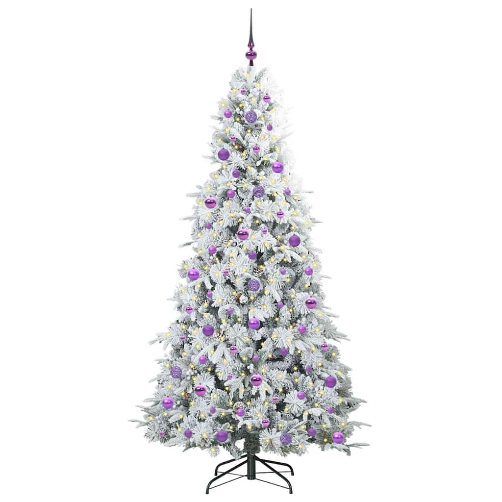 Sapin de Noël Artificiel à Branches Articulées Vert 210 cm - XIOS
