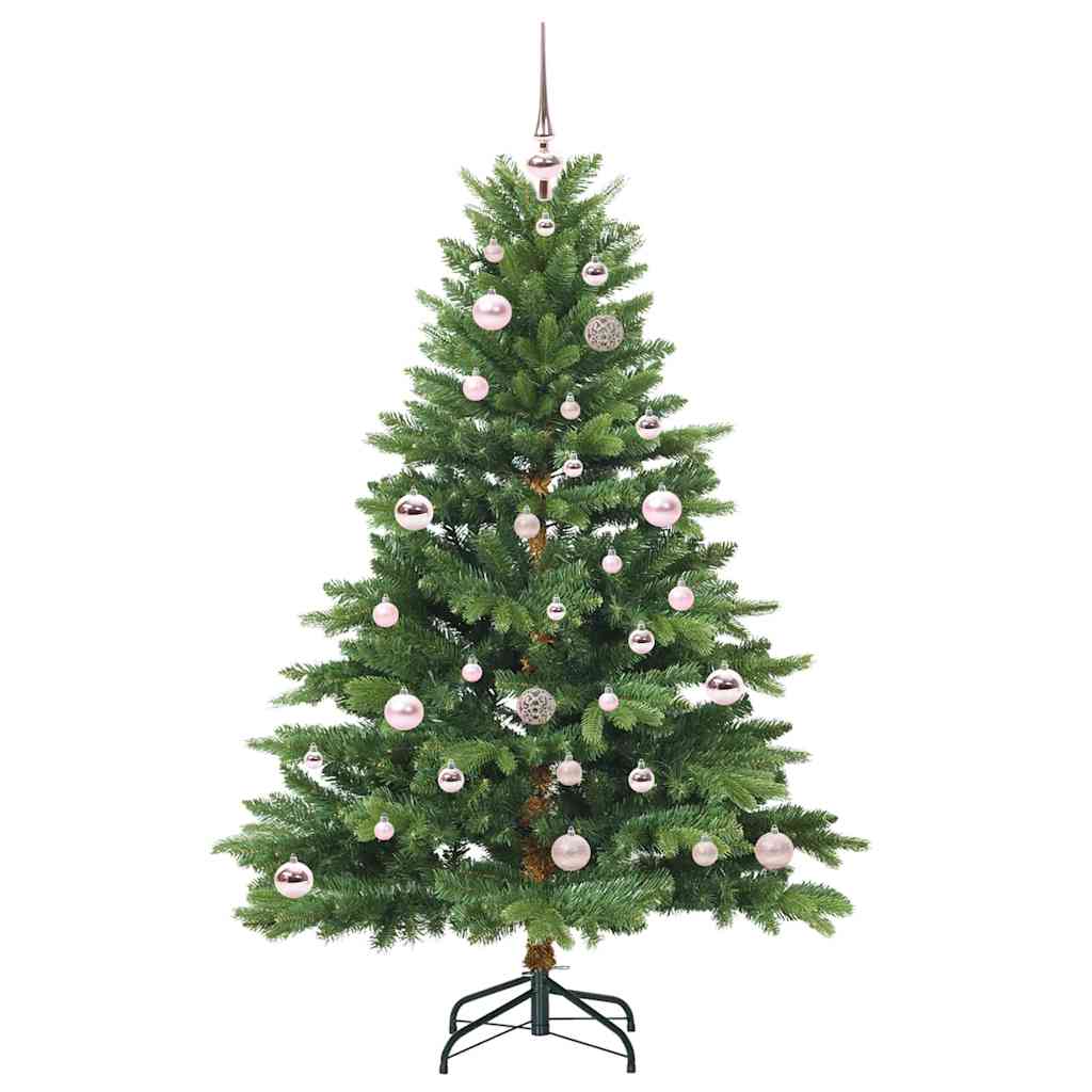 Sapin de Noël artificiel avec 150 LED Vert 150 cm PE et PVC - XIOS