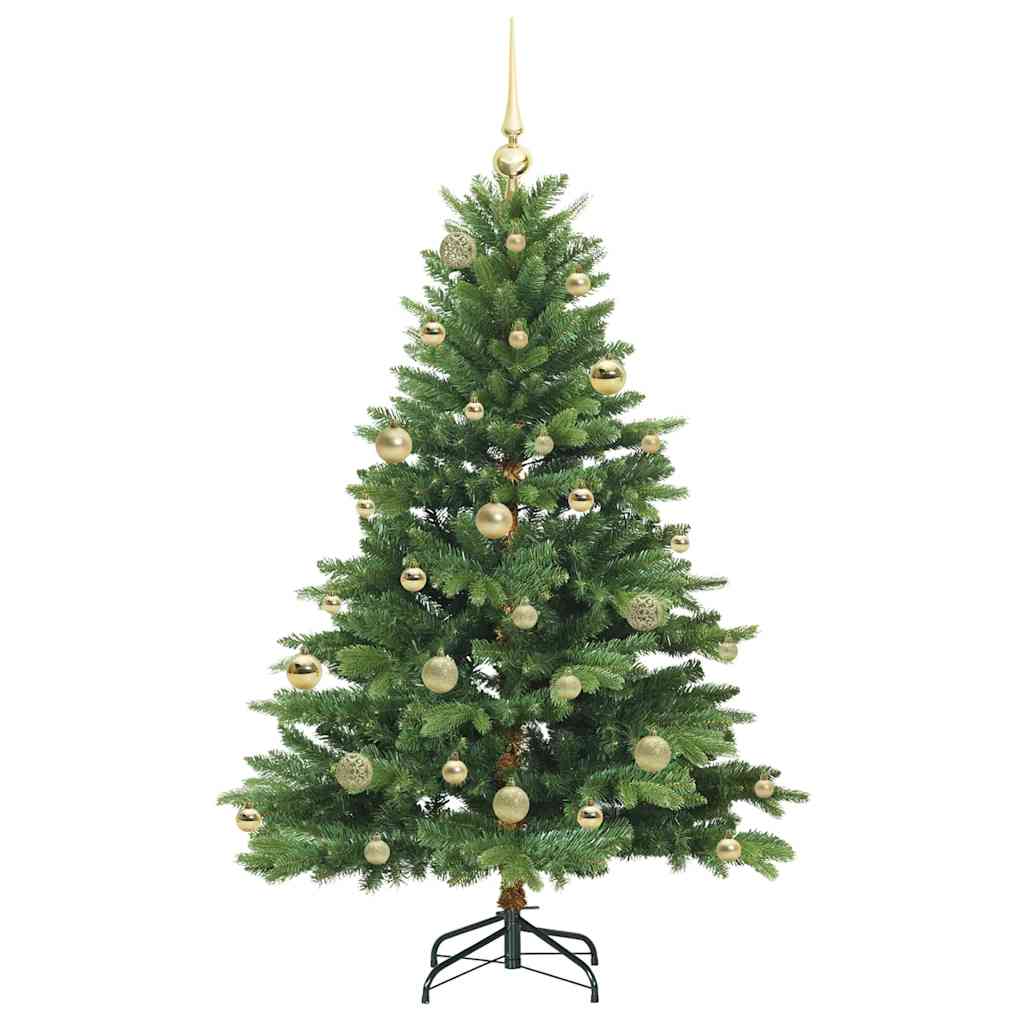 Sapin de Noël artificiel avec 150 LED Vert 150 cm PE et PVC - XIOS