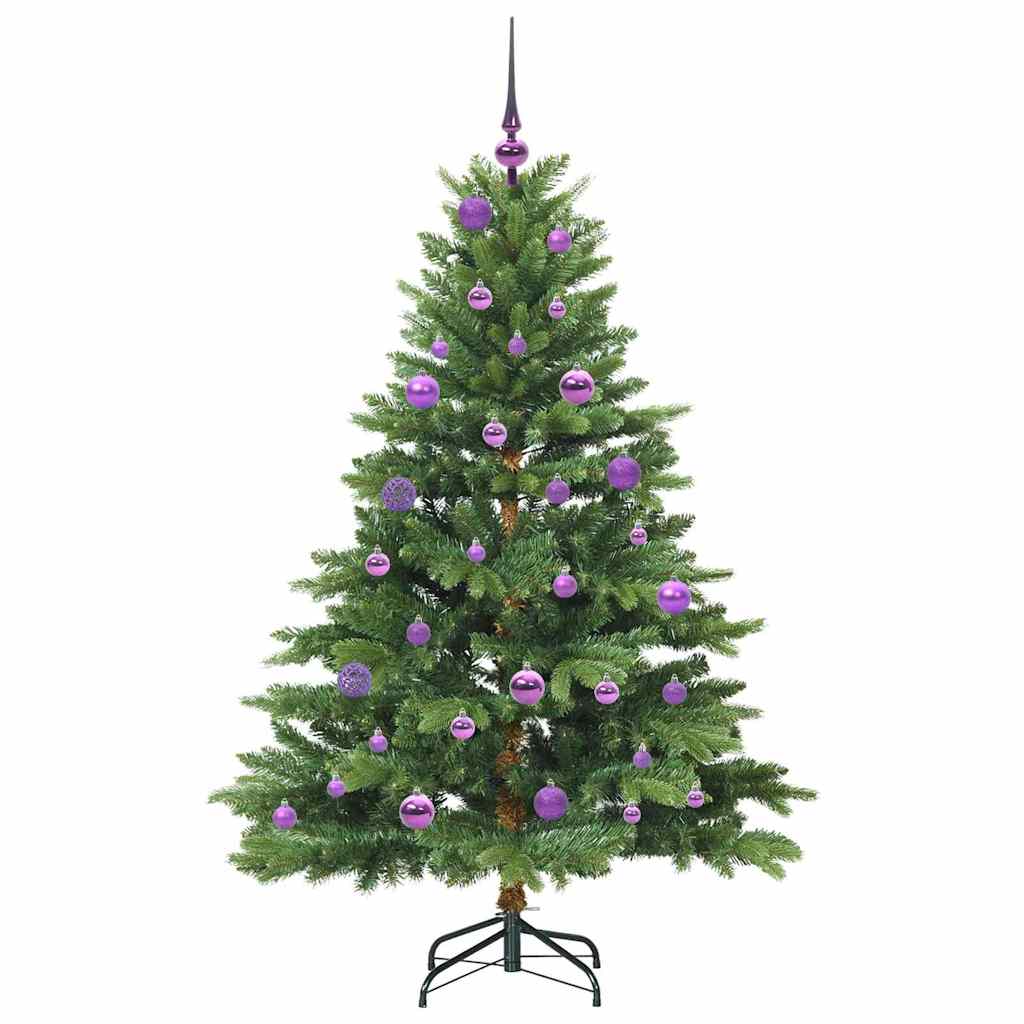 Sapin de Noël artificiel avec 150 LED Vert 150 cm PE et PVC - XIOS