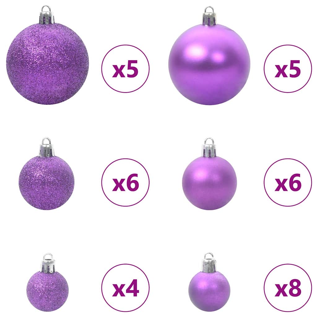 Sapin de Noël artificiel avec 150 LED Vert 150 cm PE et PVC - XIOS