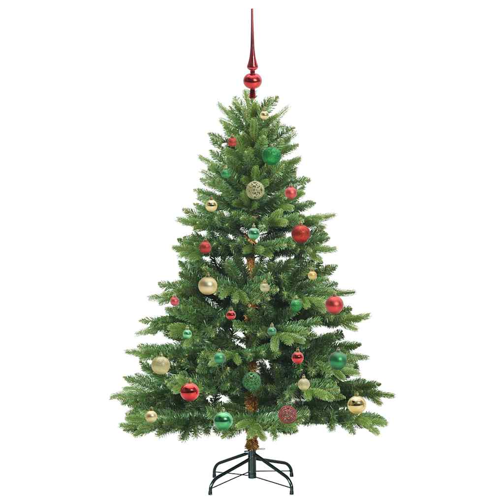Sapin de Noël artificiel avec 150 LED Vert 150 cm PE et PVC - XIOS