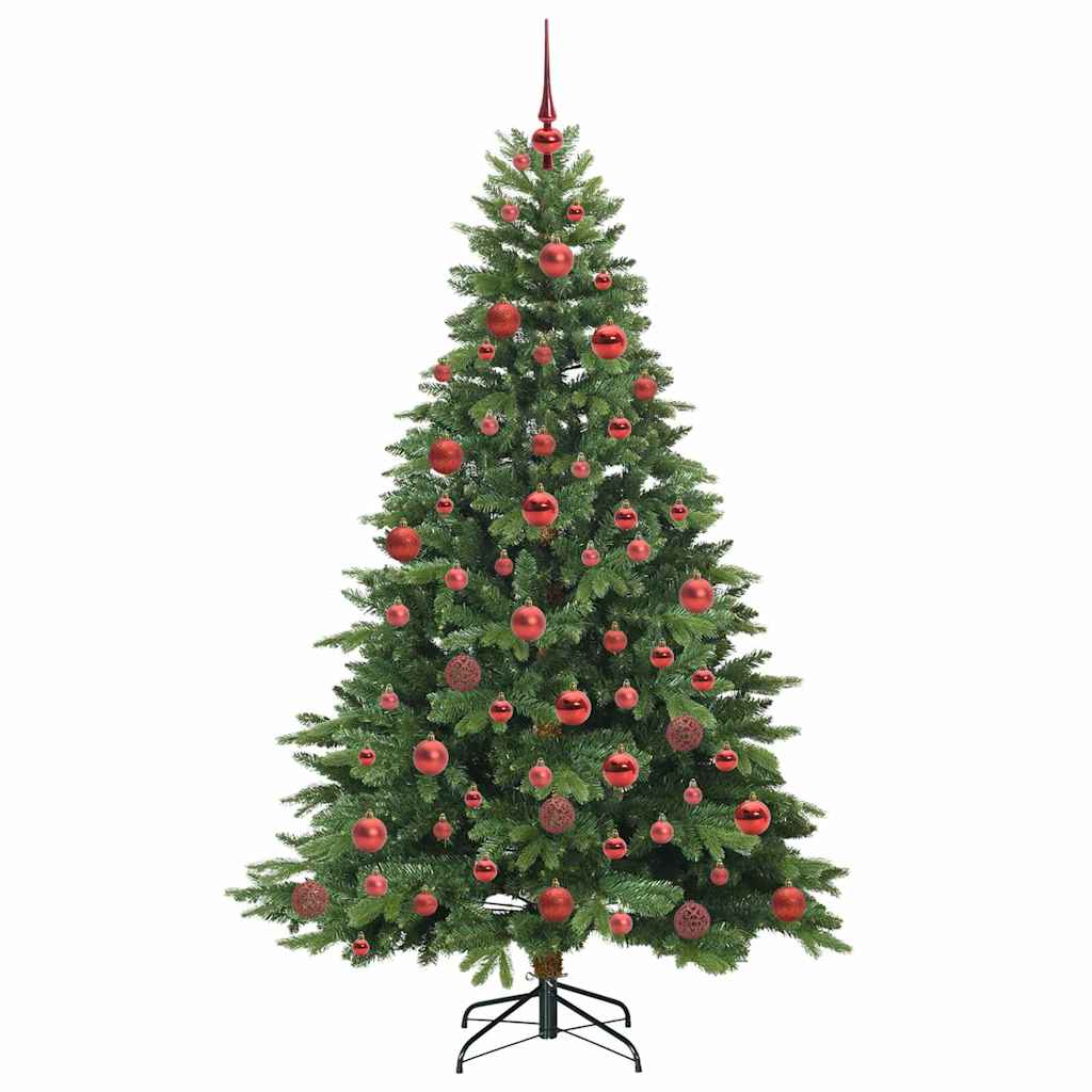 Sapin de Noël artificiel avec 300 LED Vert 180 cm PE et PVC - XIOS