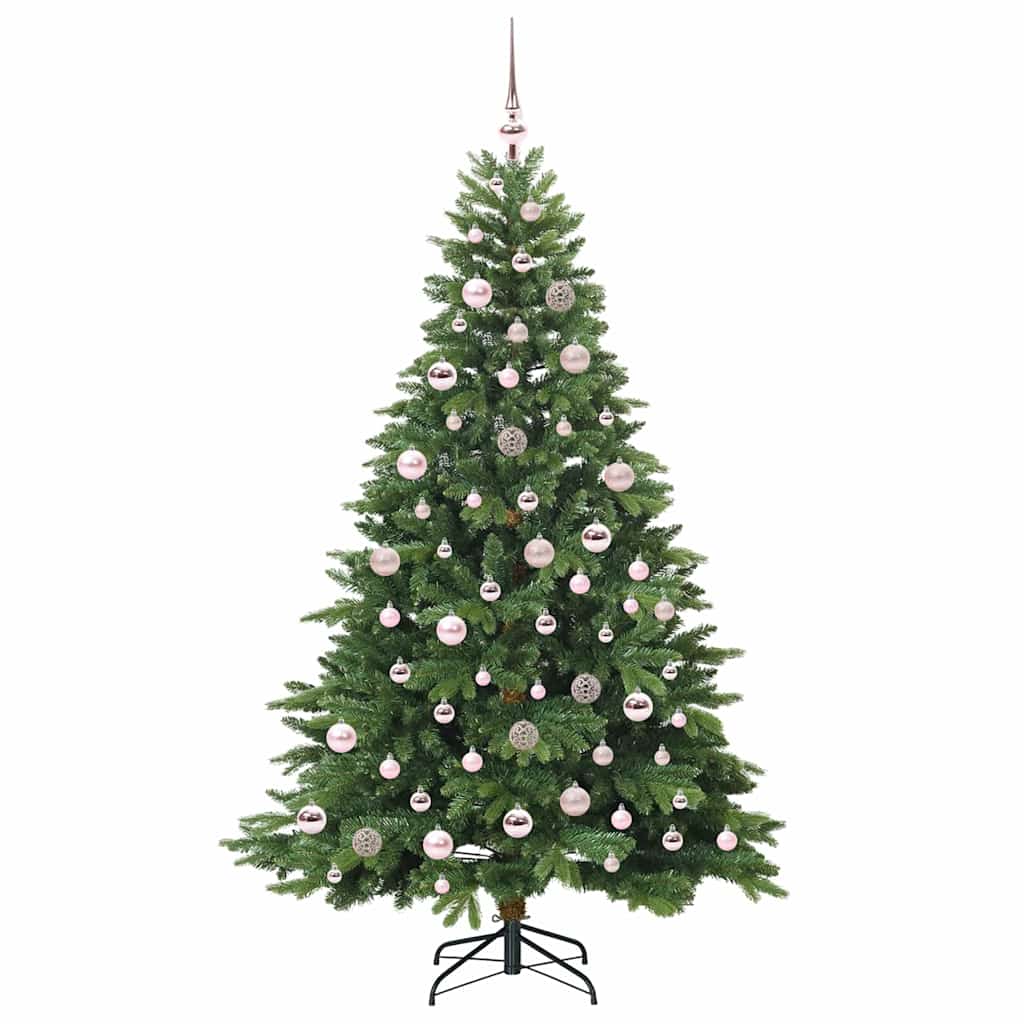 Sapin de Noël artificiel avec 300 LED Vert 180 cm PE et PVC - XIOS