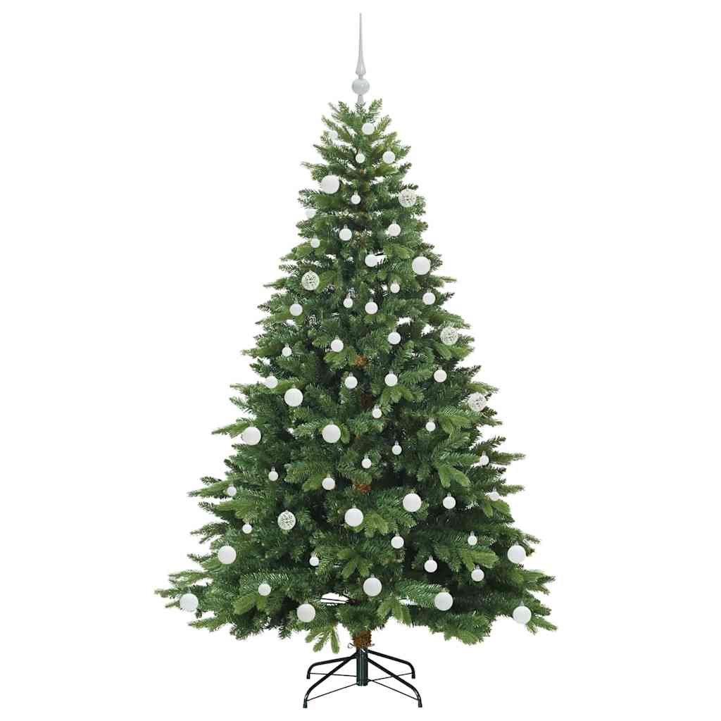 Sapin de Noël artificiel avec 300 LED Vert 180 cm PE et PVC - XIOS