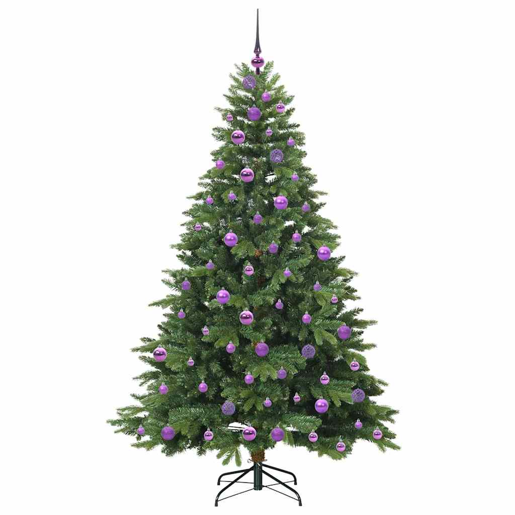 Sapin de Noël artificiel avec 300 LED Vert 180 cm PE et PVC - XIOS