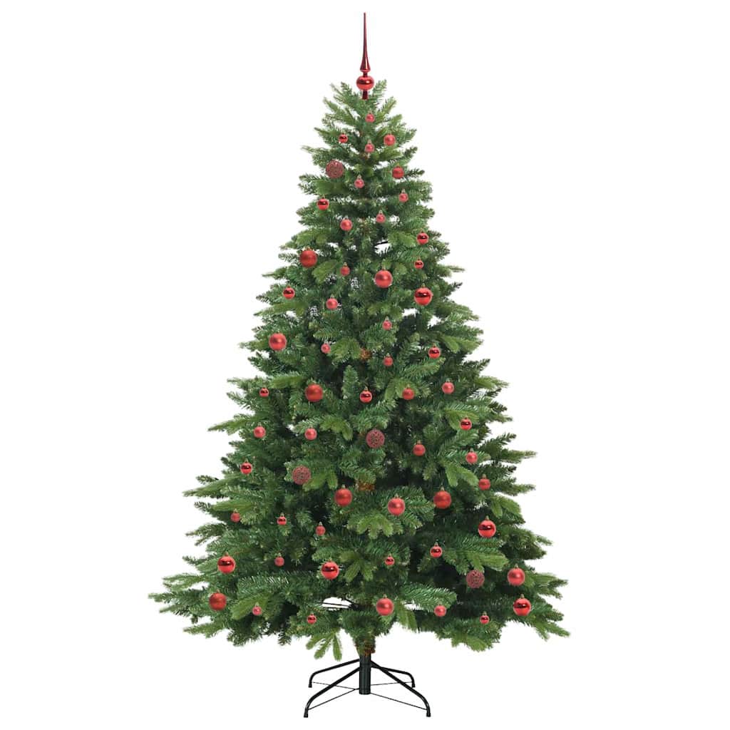 Sapin de Noël artificiel avec 300 LED Vert 210 cm PE et PVC - XIOS