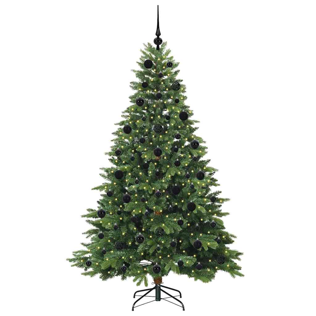 Sapin de Noël artificiel avec 300 LED Vert 210 cm PE et PVC - XIOS