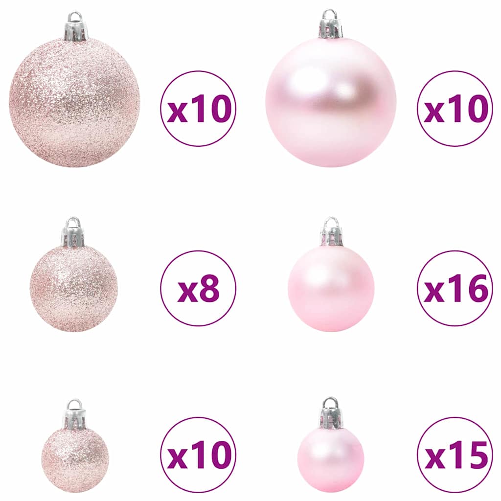 Sapin de Noël artificiel avec 300 LED Vert 210 cm PE et PVC - XIOS