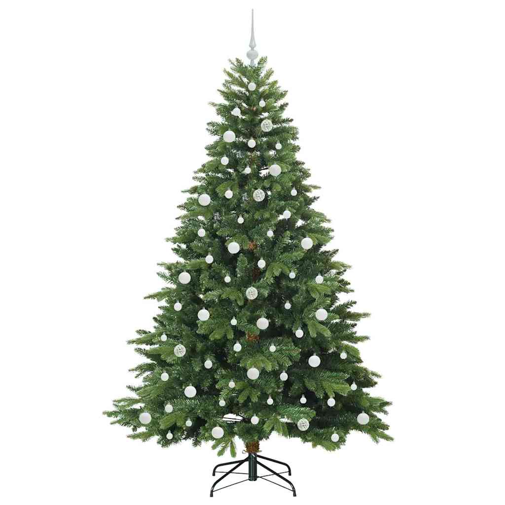 Sapin de Noël artificiel avec 300 LED Vert 210 cm PE et PVC - XIOS
