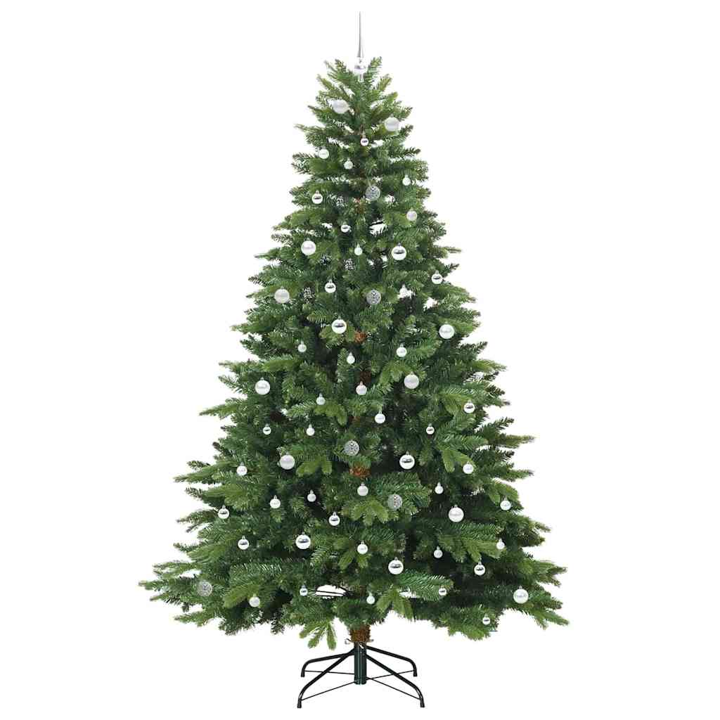 Sapin de Noël artificiel avec 300 LED Vert 240 cm PE et PVC - XIOS