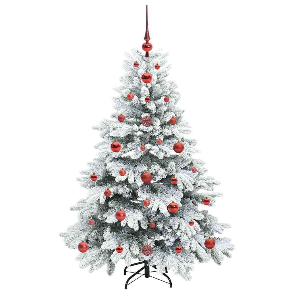 Sapin de Noël artificiel avec 150 LED Vert 120 cm PE et PVC - XIOS