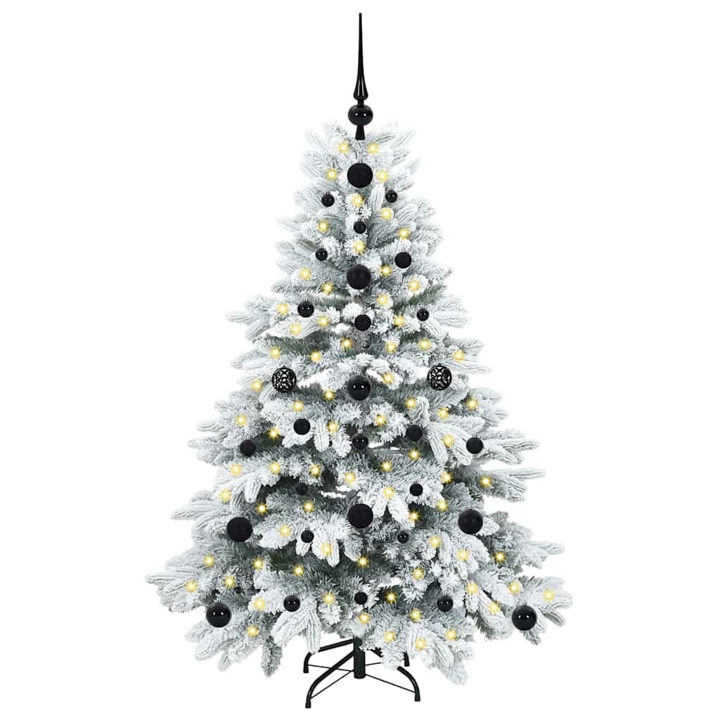 Sapin de Noël artificiel avec 150 LED Vert 120 cm PE et PVC - XIOS