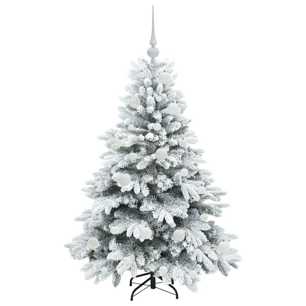 Sapin de Noël artificiel avec 150 LED Vert 120 cm PE et PVC - XIOS