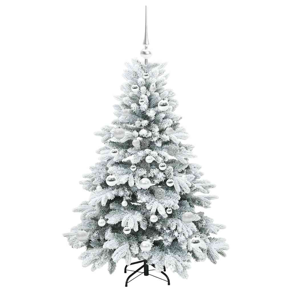 Sapin de Noël artificiel avec 150 LED Vert 120 cm PE et PVC - XIOS