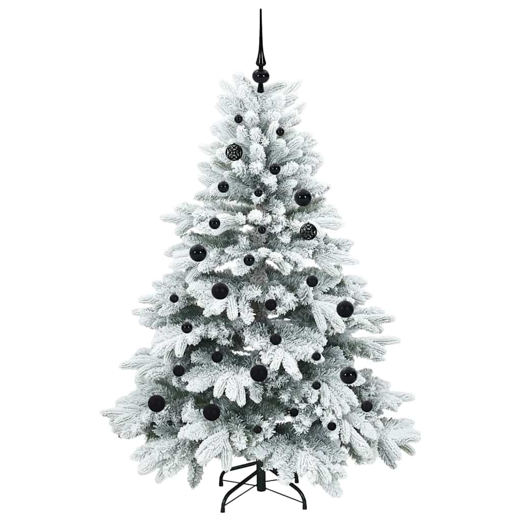 Sapin de Noël artificiel avec 150 LED Blanc 150 cm PE et PVC - XIOS