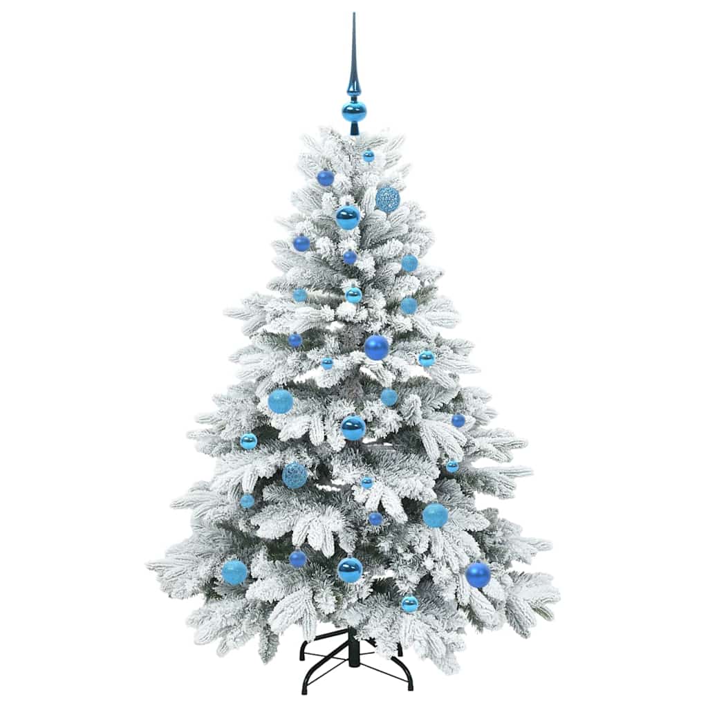 Sapin de Noël artificiel avec 150 LED Blanc 150 cm PE et PVC - XIOS
