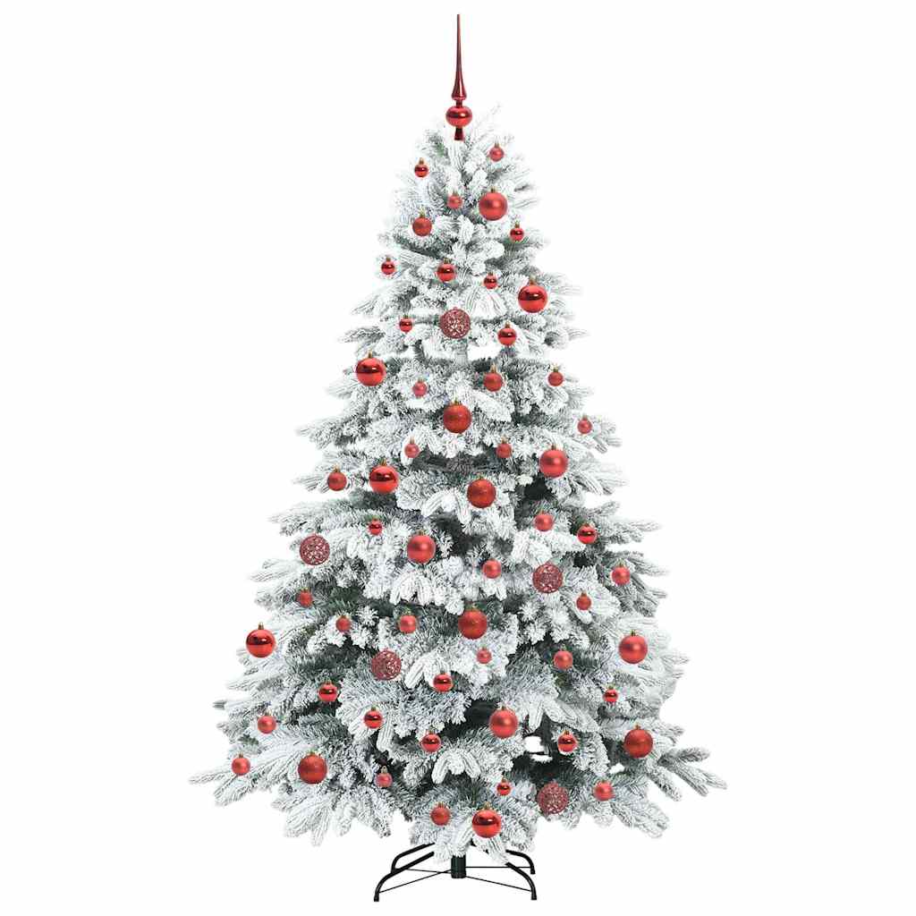 Sapin de Noël artificiel avec 300 LED Vert 180 cm PE et PVC - XIOS
