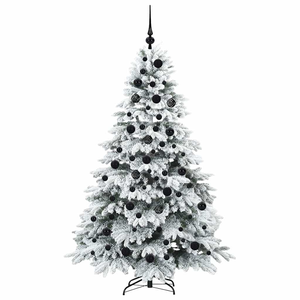Sapin de Noël artificiel avec 300 LED Blanc 180 cm PE et PVC - XIOS