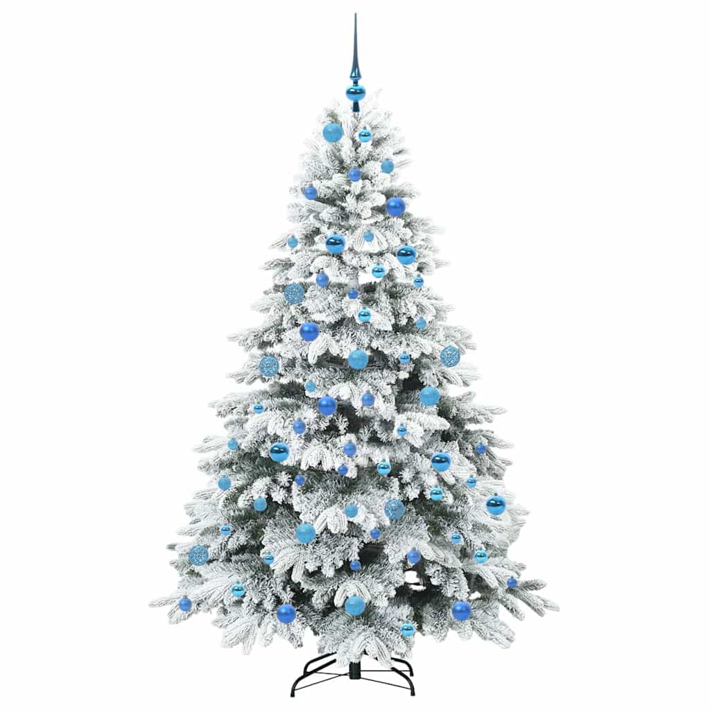 Sapin de Noël artificiel avec 300 LED Blanc 180 cm PE et PVC - XIOS