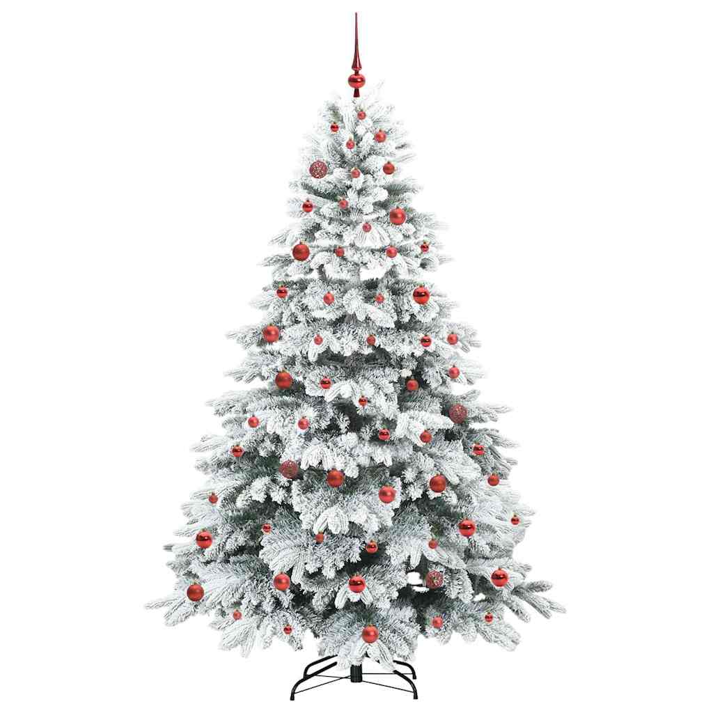 Sapin de Noël artificiel avec 300 LED Vert 210 cm PE et PVC - XIOS