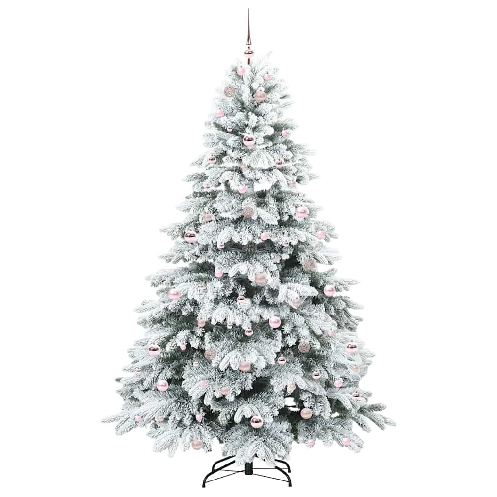 Sapin de Noël artificiel avec 300 LED Vert 210 cm PE et PVC - XIOS