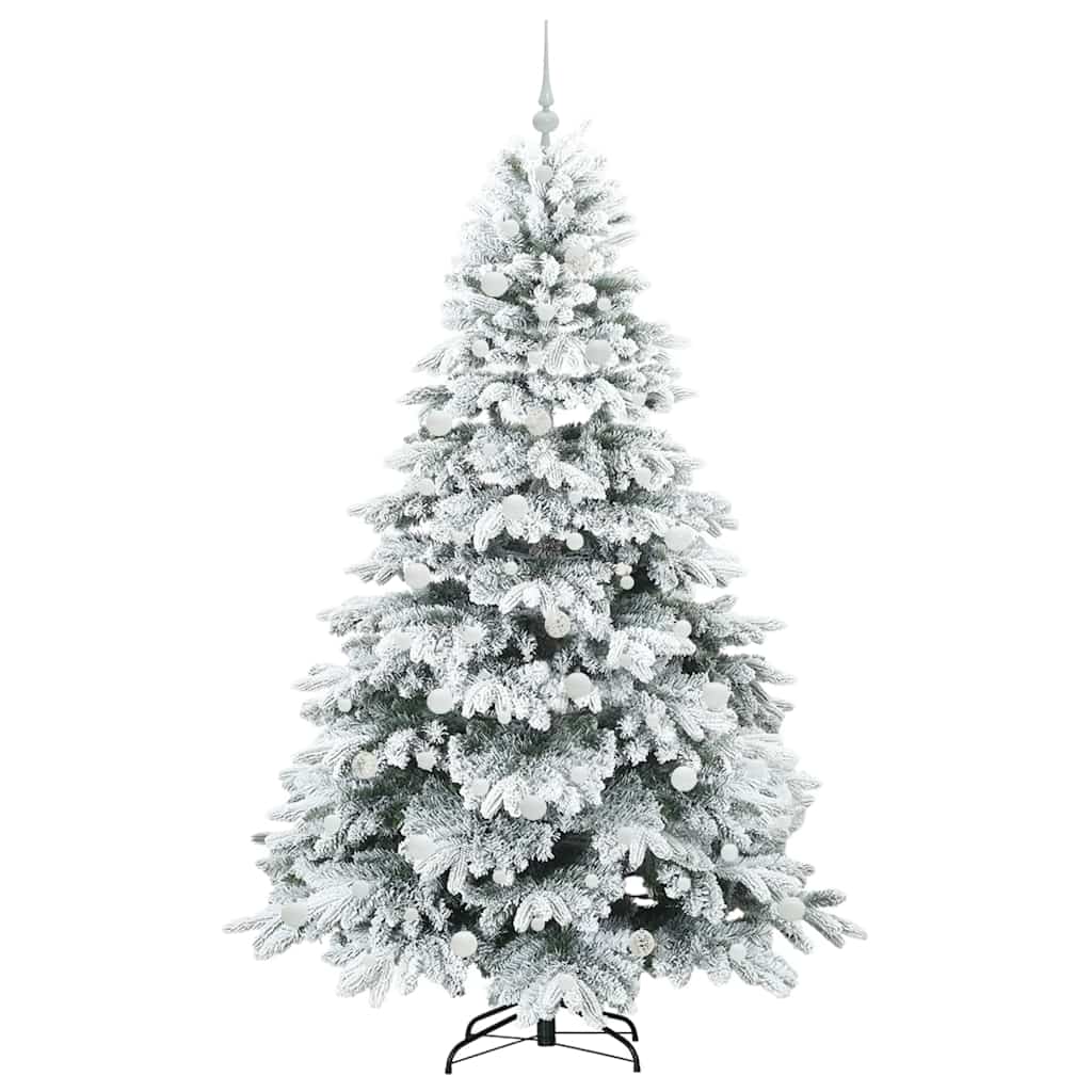 Sapin de Noël artificiel avec 300 LED Vert 210 cm PE et PVC - XIOS